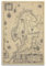 QLLS 1610 Europa, Skandinavien, Retro-Karte, Poster, dekorative Leinwand, Familienschlafzimmer, Kunstwerk, Bild, Gemälde, 30 x 45 cm