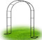 Metall Rosenbogen Torbogen Rankhilfe für alle Rankpflanzen Gartenbogen romantischer Hochzeitsbogen Pergola wetterfest Garten Decoration 120x200cm 160x220cm 200x230cm 350x220cm