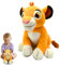Löwe Simba Kuscheltier, 28CM König der Löwen Plush, Lion King Simba Plüschtier, Simba Cartoon Plüsch, Löwen Stofftier, Simba Flüschfigur für Kinder Fans Geburtstag Weihnachten Geschenke
