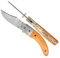 laguiole artisan PERSIANA Couteau de poche pliable avec manche en bois pour chasse, pêche, camping, randonnée .4021