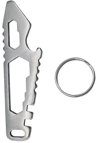 Multifunktionaler Schraubenschlüssel, Bieröffner, Schraubenschlüssel – Edelstahlschlüssel, Flaschenöffner für kleine Hände und Senioren