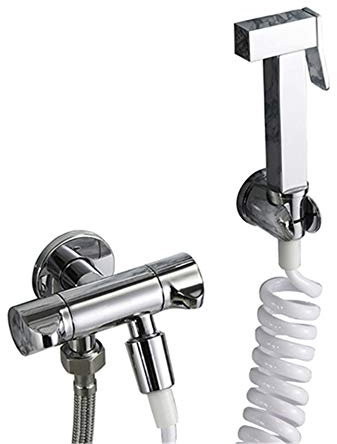 Miscelatore igienico della doccia fredda fissato al muro del rubinetto del bidet del cromo singolo per pulizia anale