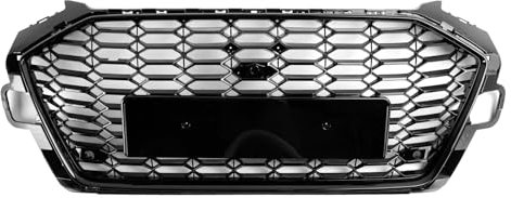 Areyourshop RS4 Style Front Bumper Grill Grille 8W0853651D Fit for Audi A4 S4 B9.5 2020-2022
