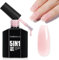 TOMICCA Builder Nail Gel, 15ML 5 in 1 Builder Base Strengthening Gel, Milky Pink UV Nail Extension Gel for Hard Strong Nails Tips & Extensions, Nails Repair,Nail Art Decoration