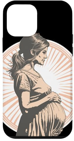 Coque pour iPhone 12 mini Tenue de femme enceinte