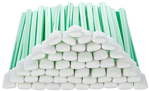 50 x Cleaning Sticks Foam Head Cleaning Sticks, Antistatic, Swabs, Cleaning Sticks, for Print Heads, Keyboards or Cameras