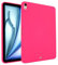 Compatible with iPad Air 13 Inch M3 2025/M2 2024 Tablet Case,Slim Soft TPU Back Shockproof Skin Anti-Scratch Silicone Protective Cover,Rose Red
