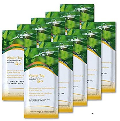 10 x Aromatücher aus BaumwolleVitaler Tag Erfrischungstuch
