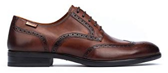 Pikolinos Zapatos Cordones en Cuero Bristol para Caballero Color Cuero