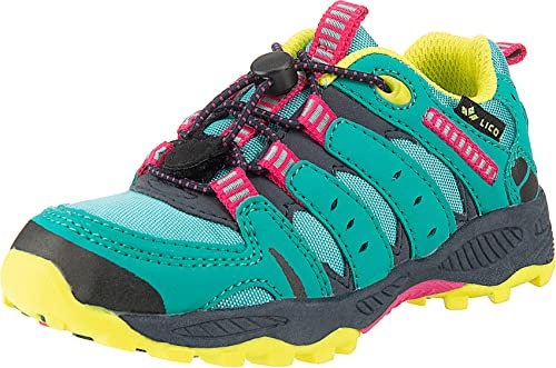 Lico Unisex Kinder Fremont Trekking-& Wanderhalbschuhe, TürkisPink Lemon, 33 EU