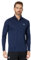 Under Armour Herren Tech 2.0 1/2 Zip Up T-Shirt, Academy Blue (409) / Stahl, Large Hoch