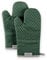 KitchenAid Asteroid Oven Mitt Set, 7x12.5, Dark Green, 2 Piece