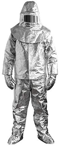 Ardorman Travail Résistant À La Chaleur - 1000 °C Anti-Chaleur Protection Radioactive - Vêtements D'isolation Sécurité Incendie - Vêtements Ignifuges