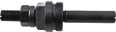 waltyotur 5C verstellbares Gewinde-Spannzangen-Anschlag-Set 5C Spannzangen-Stop für Drehmaschine, Fräser, CNC-Schwarz