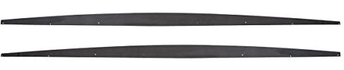 DM Autoteile 1994 Set Seitenschwelleransatz Sport Performance Carbon Design +Anbaumaterial kompatibel für BMW 1er F20 LCI M-Paket ab 2015