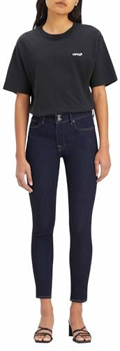 Levi's Damen 711 Double Button Jeans, Blue Wave Rinse, 30W / 34L