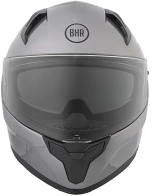 BHR Integralhelm Motorrad 831 Rocket, Doppelvisier, Titan, M