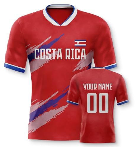 Personalisiertes Fussball Trikot 3D Druck Football Shirt mit Ihrem Namen und Nummer Hip Hop Football Jersey für Herren Damen Kinder