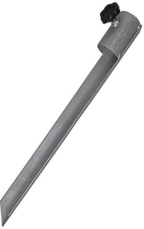 CLEVER LEON Sonnenschirm Ständer 40 cm Für Strand Garten Camping Strandschirm Sonnenschirmständer Aus Feuerverzinktem Stahl Für Strandsonnenschirm Mit Stangendurchmesser Von 20-40 mm
