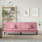 YITHOPI Schlafsofa Wohnzimmersofa Sessel Sofa Schlafsofa Rosa Samt