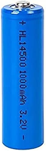 3.2V 14500 LiFePO4 1000mAh Batteria AA Batteria Ricaricabile Per Luci Solari (3.2V 1000mAh),1 PZ