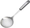 Wiltshire Aspire Skimmer, Stainless Steel, Food Strainer & Server, Small Fine Holes, Anti-Slip Soft Touch Handle, Grey & Silver, 35x11.5x3.5cm