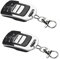 2 telecomandi universali automatici per cancelli, duplicatore universale, telecomando per porta del garage, sostituzione per cancello elettrico, portachiavi con clonazione