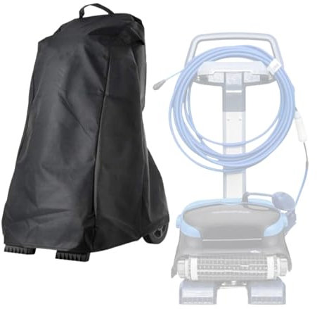 Aspirapolvere automatico per piscina, carrello standard, dispositivo di pulizia del recinto del nuoto | Carrello standard resistente all'acqua, protezione solare antipolvere con chiusura a cordoncino