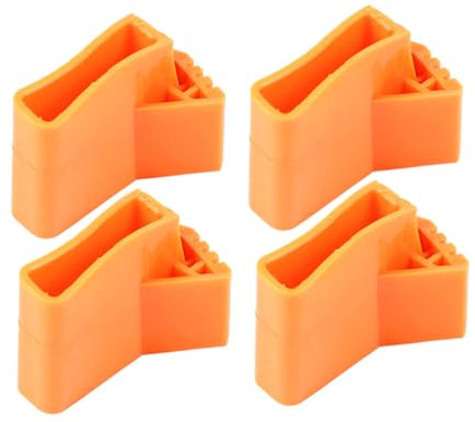 WHAMVOX 4pcs Slip Mats Ladder Rubber Feet Covers Ladder Non-Slip Feet Mats for Outdoor and Indoor Use
