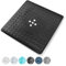 KEPLIN Tapis de Douche antidérapant de qualité supérieure, 200 ventouses, sans BPA, sans Latex, résistant à la moisissure, Lavable en Machine, sûr, Durable et Confortable pour Sol de Douche (Noir,