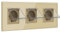 BSEED Enchufe Pared Schuko con Tapa Impermeable, Enchufe Triple 3 Gang, Enchufes Pared 16Amp Oro, Enchufes de Extensión
