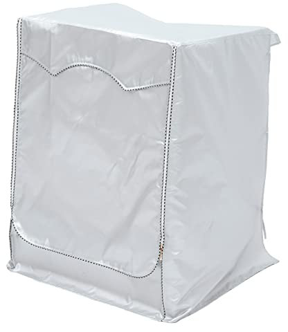 BUGUUYO Funda para Lavadora Y Secadora Color Plata 60x60x85 Protección Impermeable Y Resistente al Desgaste