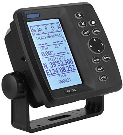 4,3-Zoll-Navigationssystem GPS-Marine-Satellitennavigator mit 4,3-Zoll-LCD-Display, Klassische Retro-Navigation für Bootfahrten, Einfache Bedienung
