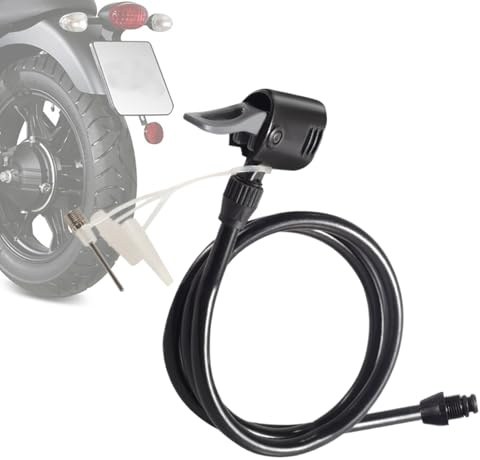 Mbiyhgta Ersatzschlauch für Luftpumpe, Ersatzschlauch für Luftpumpe | Universeller Inflatorschlauch, Rückprallschutz, Frostschutz | Auslaufsicheres 80 cm/125 cm Luftpumpenzubehör für Matratzen,