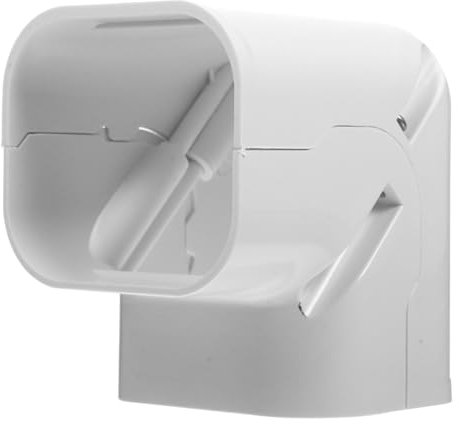 Alipis Kabelkanal Klimaanlage Klimaanlage Rohr Abdeckung Vertikale Biegung Dekorative Abdeckung Zubehör Für Klimaanlage Rohrleitungen Robustes Und Langlebiges Design Für Optimale Leistung