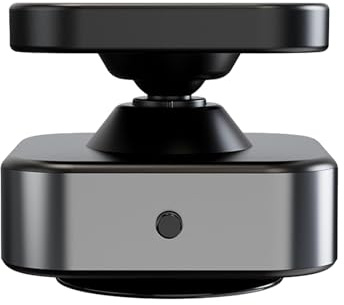 Generisch Soporte para teléfono móvil con ventosa eléctrica ajustable 360 °, conectividad sin interrupciones e instalación sencilla