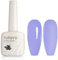 TUTUYU Periwinkle, smalto gel blu per tutto l'anno, per ragazze e donne, 12 ml, UV/LED Soak Off
