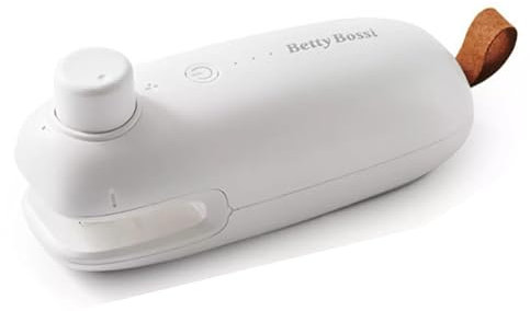 Betty Bossi - Folienschweißgerät Mini 32034 – Kompaktes, praktisches Vakuumierer & Versiegelungsgerät für Haushalt & Küche