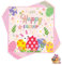 20 Stück Servietten Ostern Frühling,Osterservietten Oster Papierservietten Tischdeko Osterdeko Blumen Bunt Eier Hasen Muster Einweg Papier Personalisiert Geschenk Set für Erwachsene Kinder Geschenke