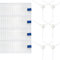 YUETTYY Juego de 10 filtros HEPA de cepillo lateral para Rowenta Explorer 20 40 45 50 Series RG687 RR682 RR688 Robot Aspirador, 4 filtros HEPA, 6 cepillos laterales