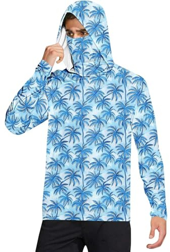Sudadera con capucha para hombre, UPF 50+, protección solar, protección UV, sudadera con capucha, protección contra arañazos, pesca, al aire libre, correr, sol, camiseta UV, secado rápido, orificio