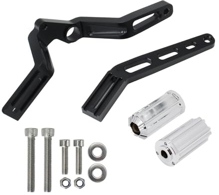 SWDJILNV Pedale Leva Cambio Moto per Nightster RH975/S 2022-1 pz/Leva del Cambio Regolabile Nera con Comando Punta-Tacco, Accessorio per Moto