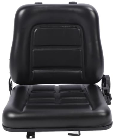 Fafeicy Siège de la Tondeuse, Sièges de Tracteur Remplacement amélioré Confort Facile d'installation Facile Résistante à l'angle Polyvalent Réglable avec un Micro Interrupteur pour la Main (Sans