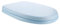 Gatuida Funda de Asiento de Inodoro de Espuma Suave de Limpiar Acolchada Compatible Asientos Estándar 1