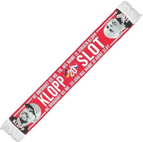 Partisan Liverpool Klopp & Slot Schal HD