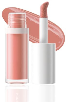Matter Flüssiger Blush Creme Rouge Leicht Seidig Glatte Textur Gut Verblendbar Langanhaltend Natürliches Finish Gesicht Make-up Professionelles Cheek Tint (#5, 33g)