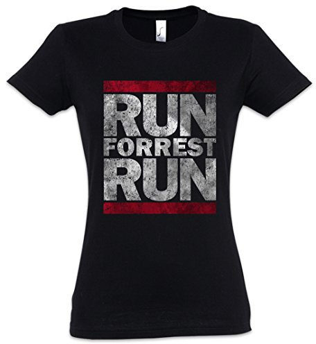 Urban Backwoods Run Forrest Run Damen T-Shirt Schwarz Größe L