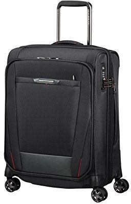 Samsonite PRO-DLX 5 - Spinner erweiterbar - 40,5/51,5 l - 3,2 kg Koffer, 55 cm, 51,5 l, schwarz