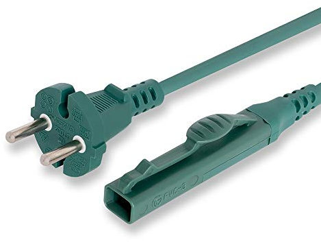 Netzkabel Stromkabel passend für Vorwerk Kobold VK 140, VK 150 Länge 10 Meter