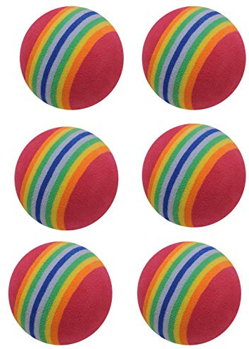 Slazenger Unisex 6pk Foam Ball Golf Practice Sport One Size